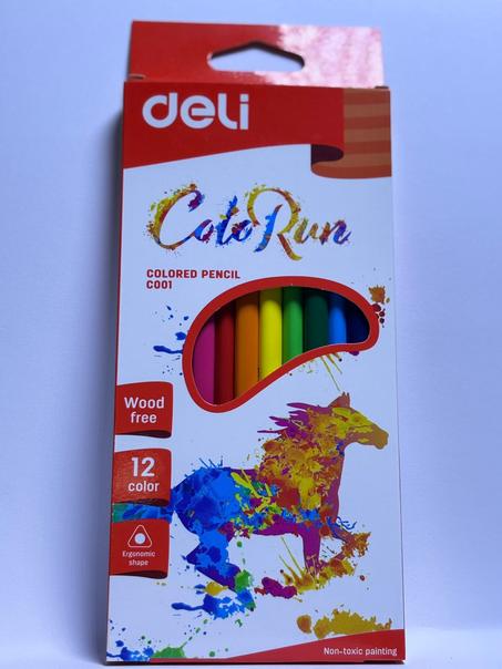 Crayon de couleur deli 1/12 long