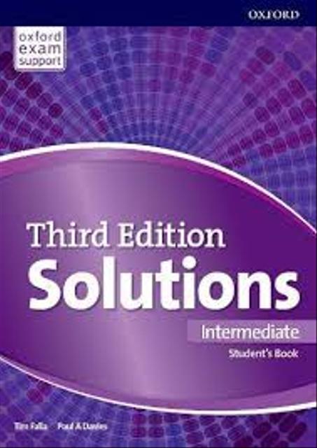 THIRD EDITION SOLUTION INTERMEDIATE S.B ref: 9780194504638