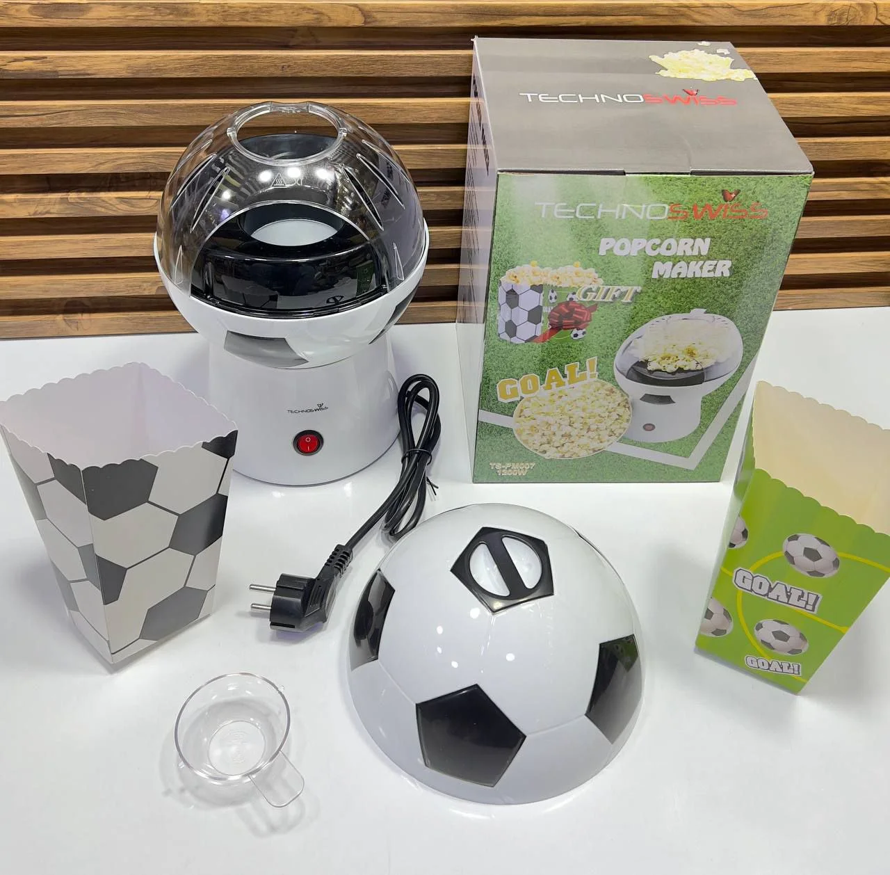 ماكينة الفشارة على شكل كورة!