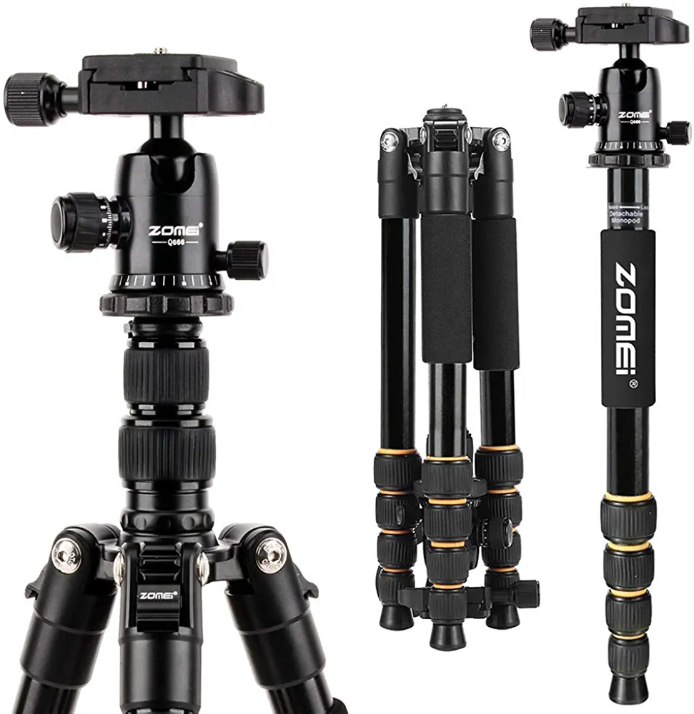 ZOMEI Q666 Proline Tripod with Ball Head for Cameras