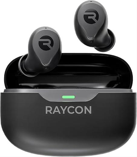 Auriculares intraaurales Raycon Everyday (Edición 2024): Audífonos intraaurales Bluetooth totalmente inalámbricos con 32 horas de reproducción, tecnología multipunto, máxima comodidad y cance
