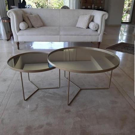 Duo de tables organiques DIAMAGO