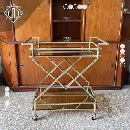 CHARIOT DE SERVICE à roulettes