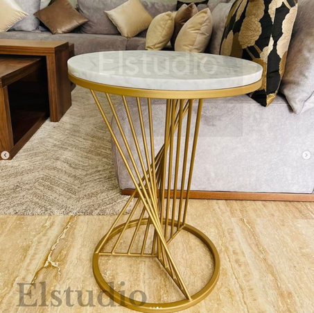 Table d'appoint En Marbre