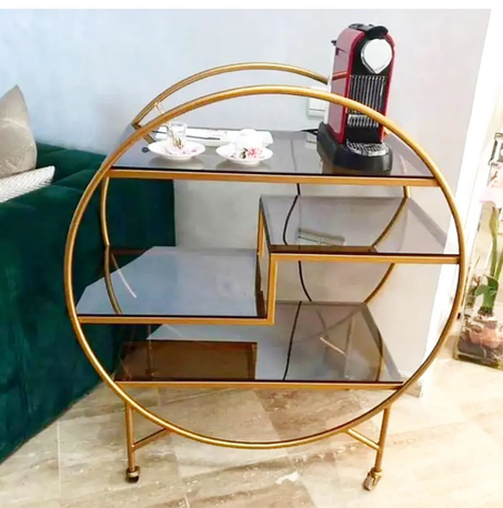 Chariot avec 3 étagères