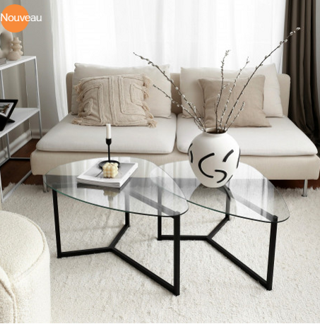 Duo de tables organiques -koki