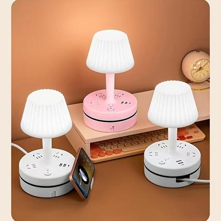 مصباح طاولة LED متعدد الوظائف - إضافة عصرية ومريحة لأي غرفة