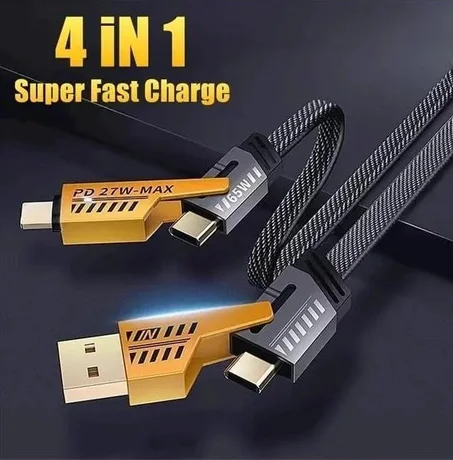 Câble 4-en-1 Fast Charging 65W cm