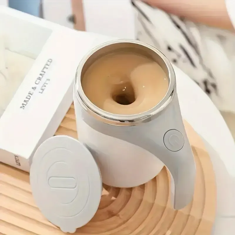 Tasse Auto-Mélangeuse – Dites Adieu à la Cuillère ! td
