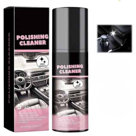 Nettoyant Polissant Voiture – Faites Briller Votre Intérieur en Quelques Secondes !