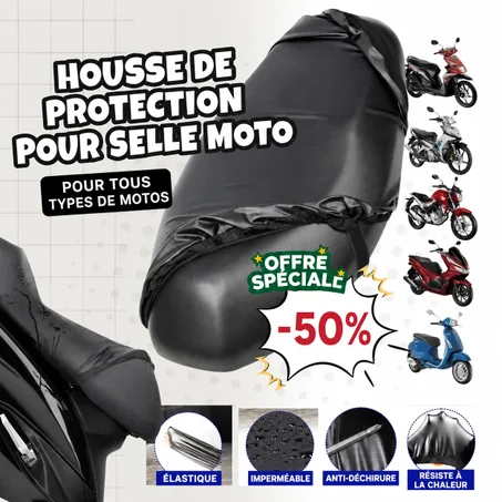 Housse de Selle Moto Anti-Griffures & Imperméable – Protection Tout Temps cm