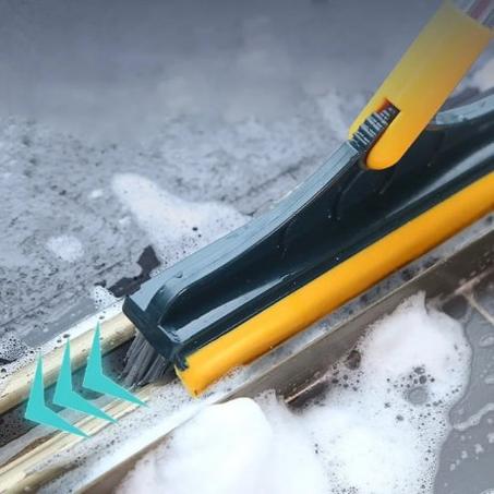 مكنسة المنزل 2 في 1 (للزجاج و الحائط)