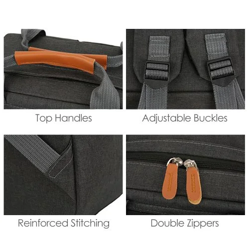 حقيبة ظهر 3 قطع