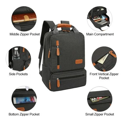 حقيبة ظهر 3 قطع