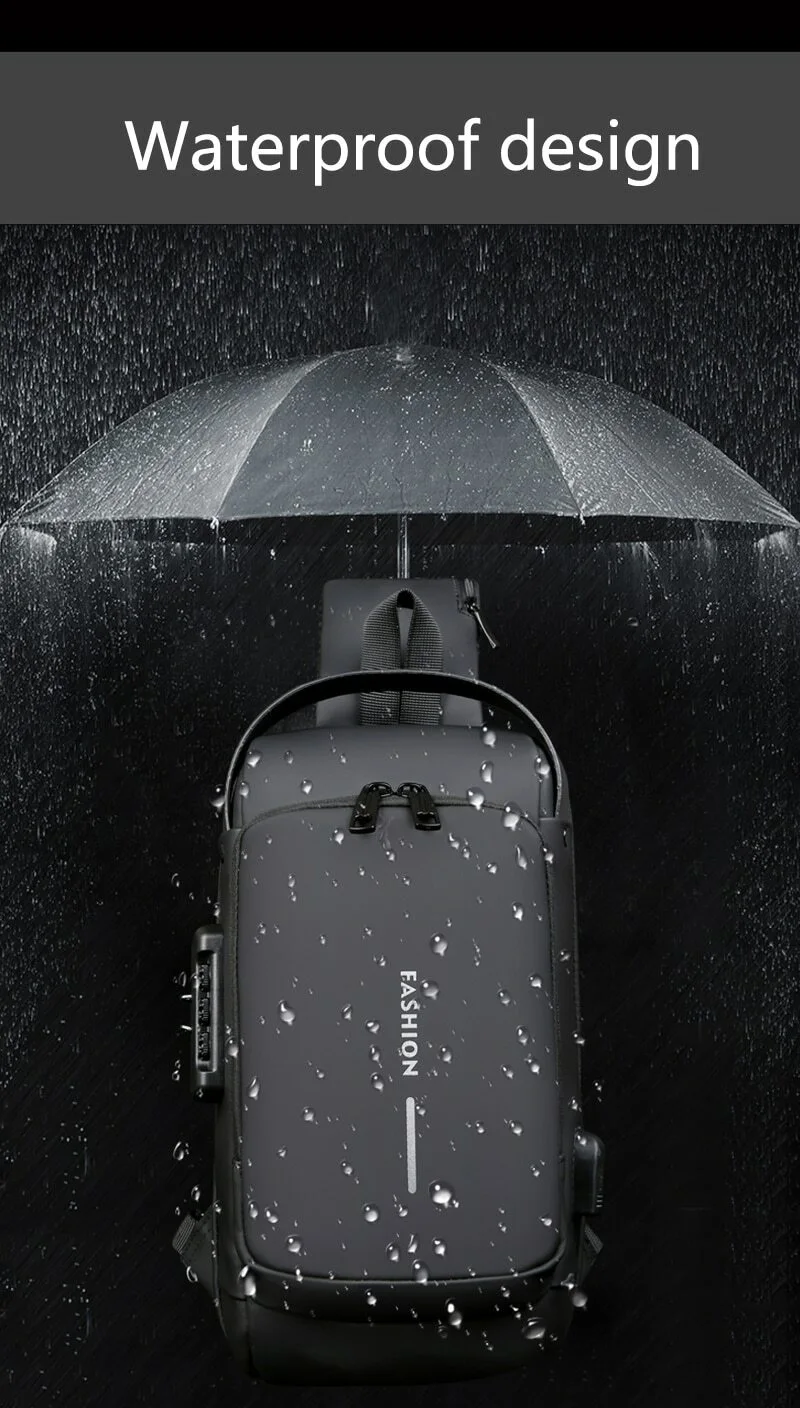 حقيبة مضادة للسرقة بشحن USB بجودة عالية