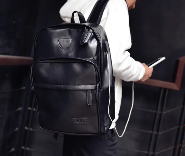 Sac à dos en cuir pour homme