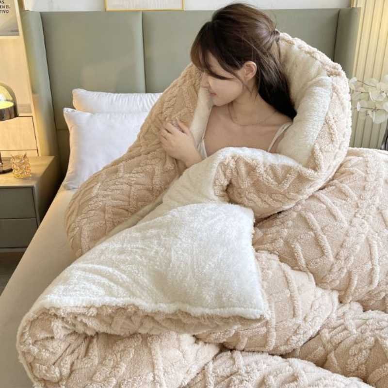 Une image contenant intérieur, lit, confort, chambre