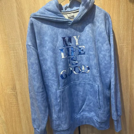 Sweat à Capuche "MY LIFE IS GOOD"