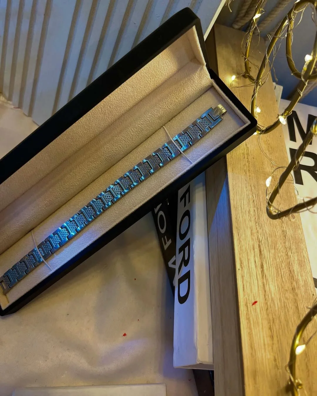 Bracelet lacoste silver pour les hommes