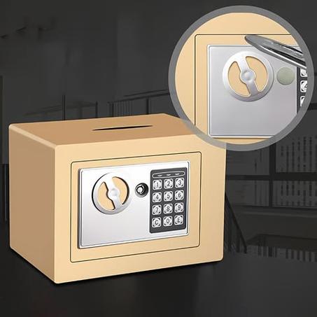 Caja fuerte digital para almacenar objetos de valor.