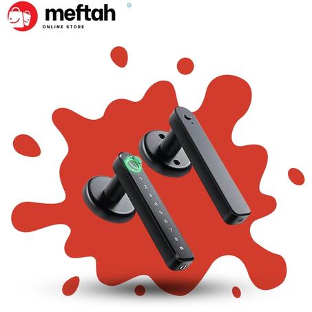 مقبض الباب الكهربائي الذكي