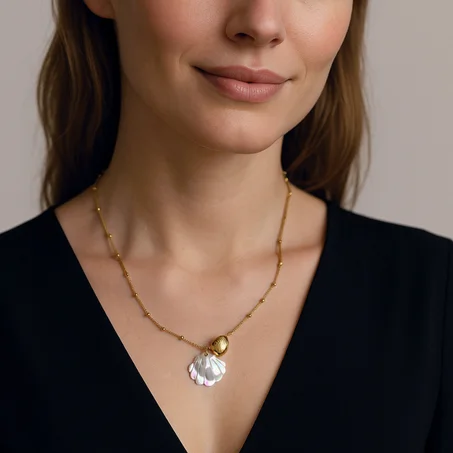 Collier d'été en or