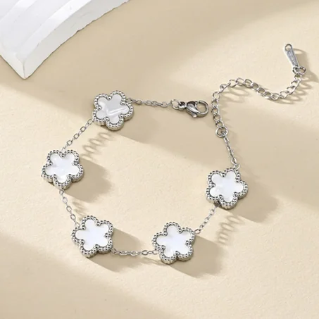 Bracelet d'amour de luxe van cleef blanc