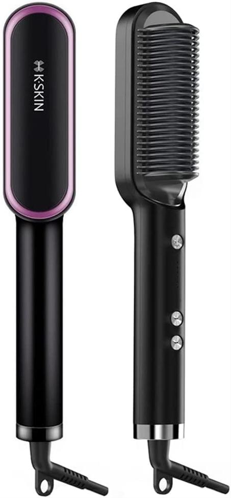 مشط KSKIN الاصلي وبظمانه لتمليس الشعر الجعد او العادي