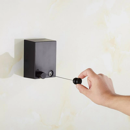 Générique Corde À Linge Murale, Séchoir Télescopique D'Intérieur Extensible