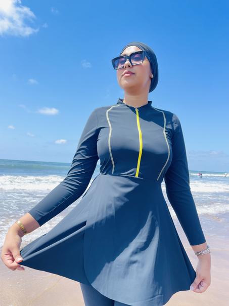 بوركيني 3 قطع باش يخليك ديما كتباني أنيقة و متألقة