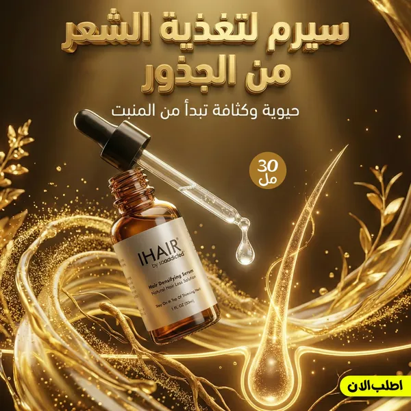 iHair سيرم تكثيف الشعر الطبيعي