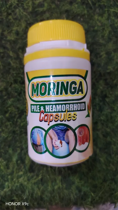 🌿 Moringa Pile & Hémorroïdes – Capsules Naturelles pour Votre Confort Quotidien