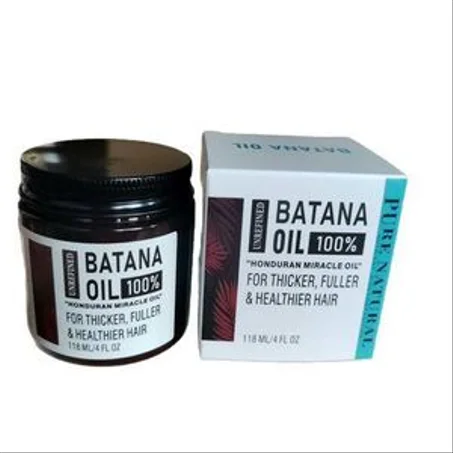 🌿 Batana Oil 100% Naturel – L’Huile Capillaire pour des Cheveux Plus Forts, Épais et Brillants