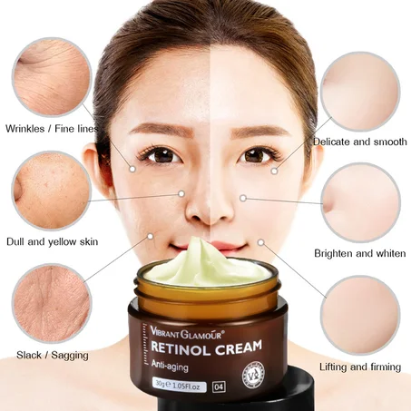 ✨ Vibrant Glamour Retinol Cream – Révélez une Peau Plus Lisse et Éclatante
