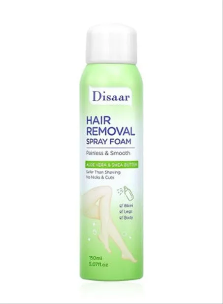 ✨ Disaar Hair Removal Spray Foam – Une Peau Douce et Nette en Quelques Gestes