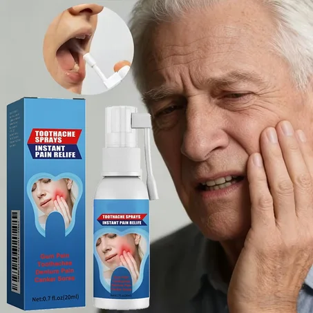 🦷 Toothache Spray – Le Spray Pratique Pour les Inconforts Dentaires