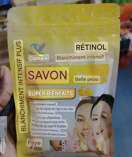✨ Savon au Rétinol – Pour une Peau Plus Lisse, Uniforme et Éclatante