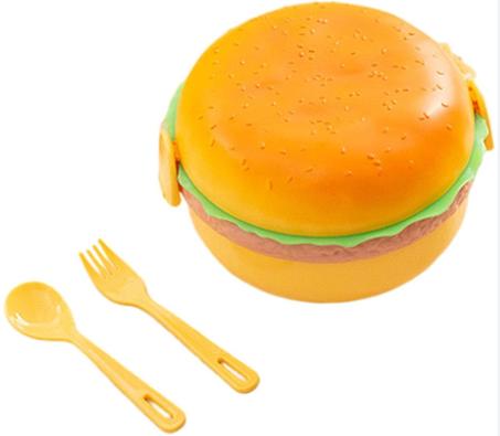 صندوق الغداء على شكل همبرغر