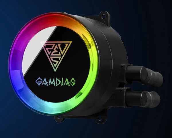 Gamdias Chione E2-120R مبرد سائل لوحدة المعالجة المركزية
