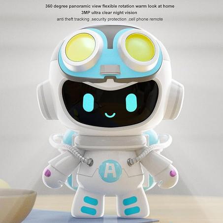 Robot Security Camera, 1080P Home Security AI Camera Robot