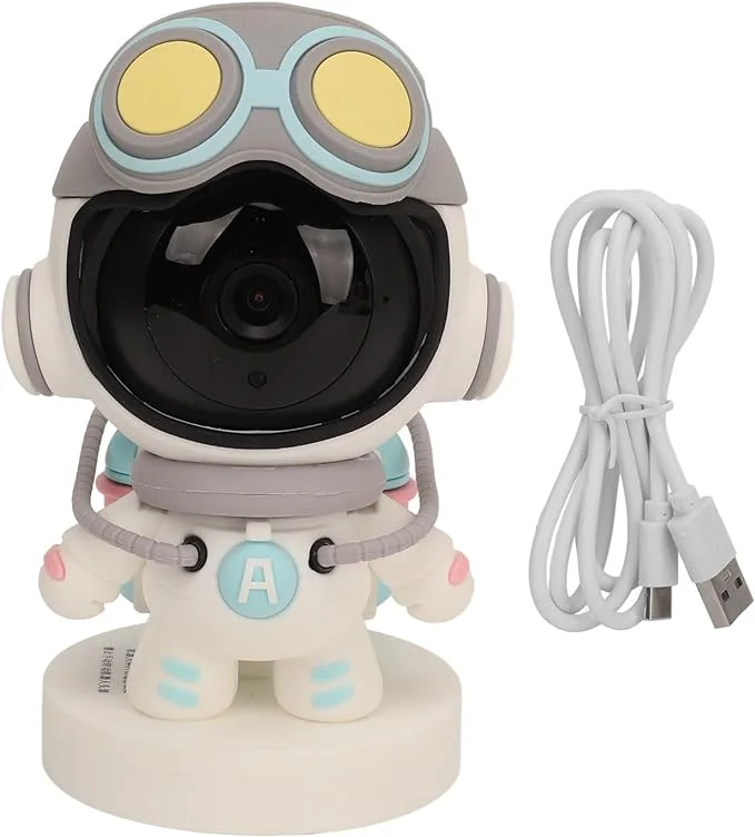 Robot Security Camera, 1080P Home Security AI Camera Robot