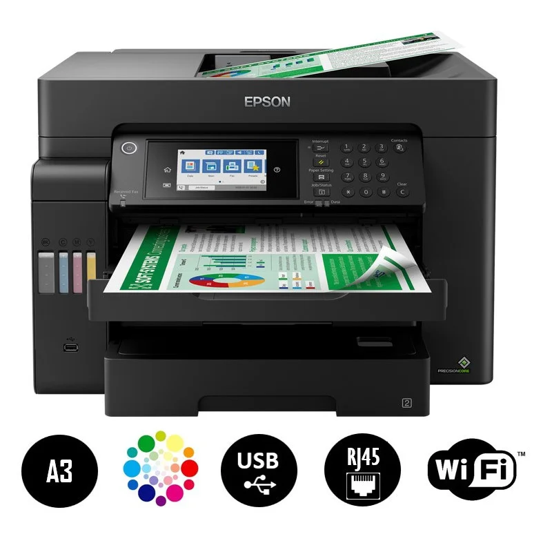 pson EcoTank L15150 Imprimante A3+ multifonction à réservoirs rechargeables (C11CH72403)