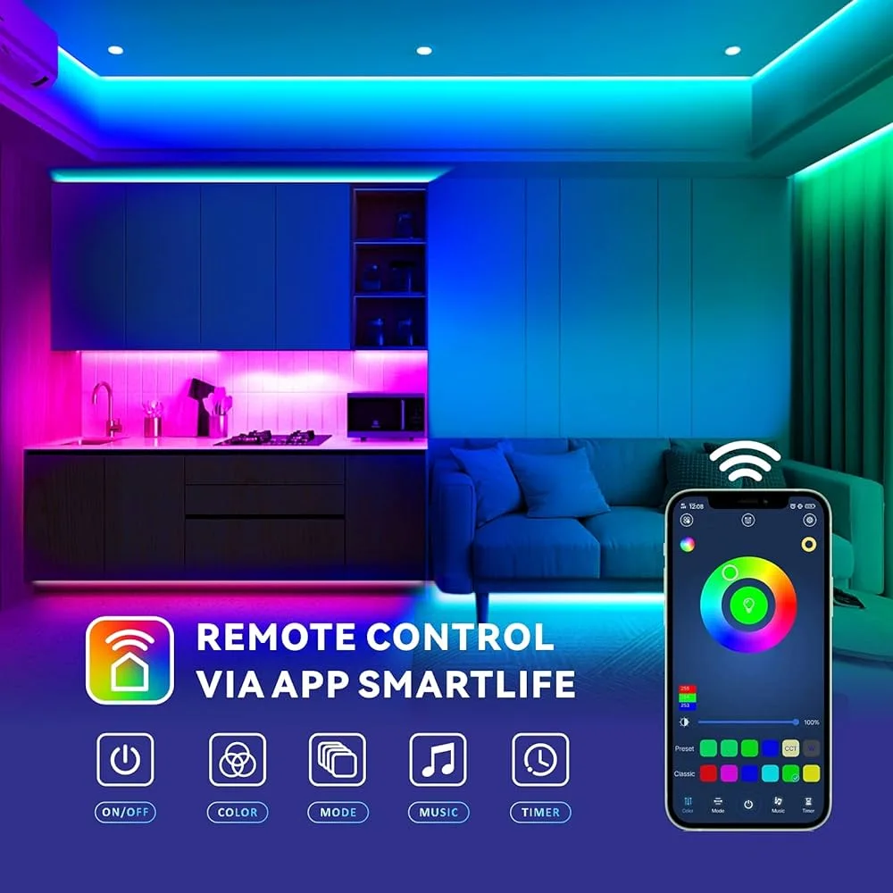 شريط LED المضيئ 5 ميترو