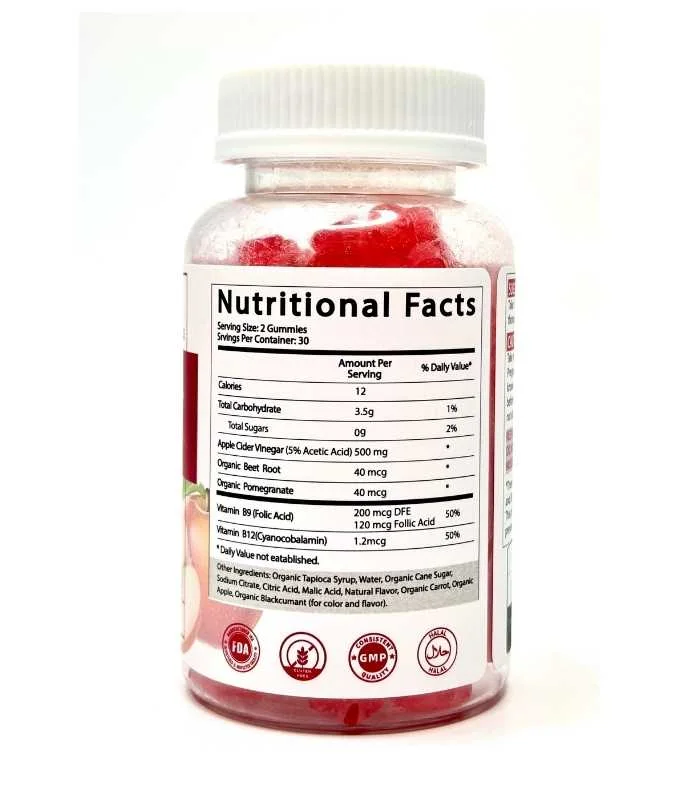 Apple Cider Vinegar Gummies ( Perte de poids)