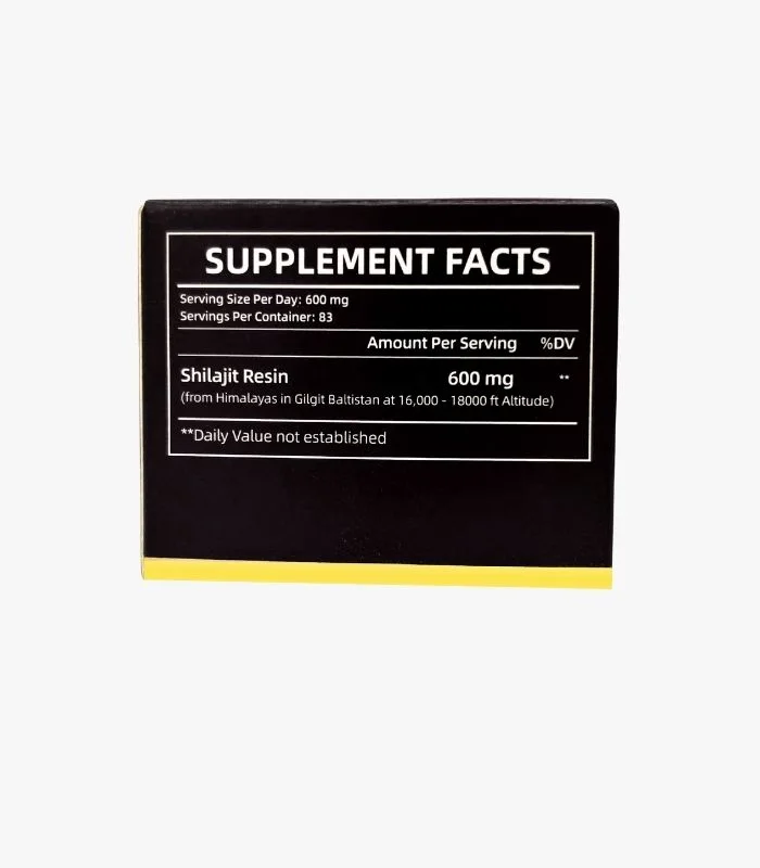 Résine pure Shilajit