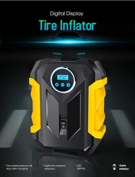 مضخة نفخ الإطارات الرائعة