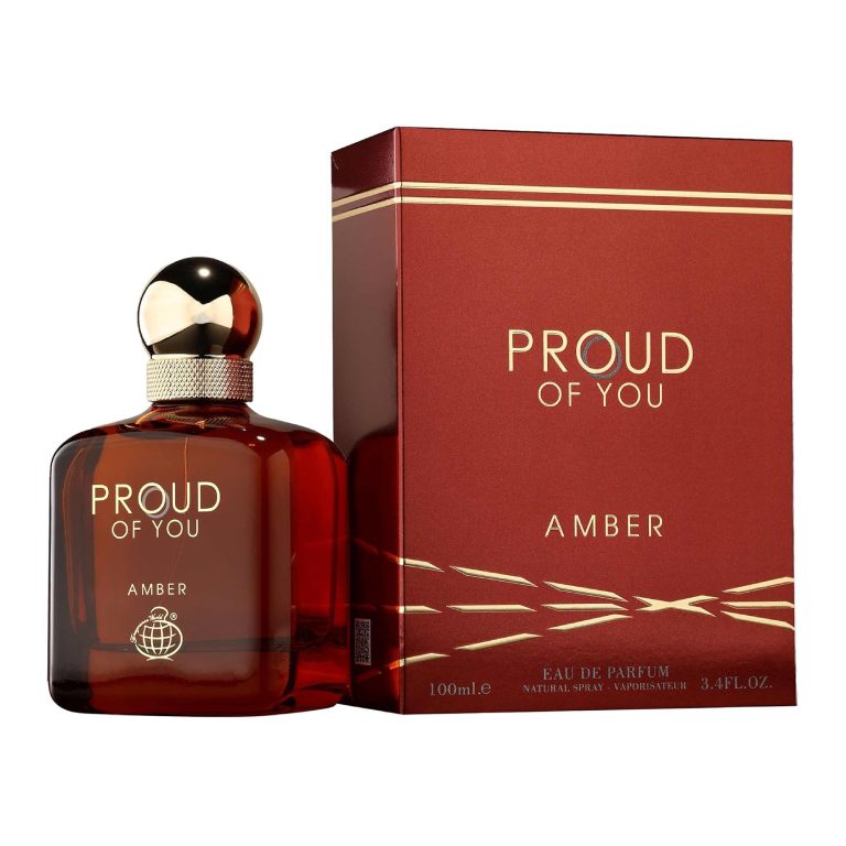 Proud of you amber by fragrance world