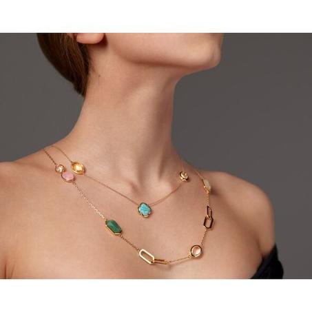 سلسلة عقد بتصميم جذاب و أنيق للنساء