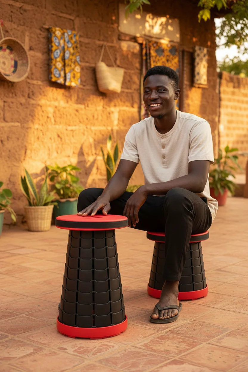 Tabouret Pliable
