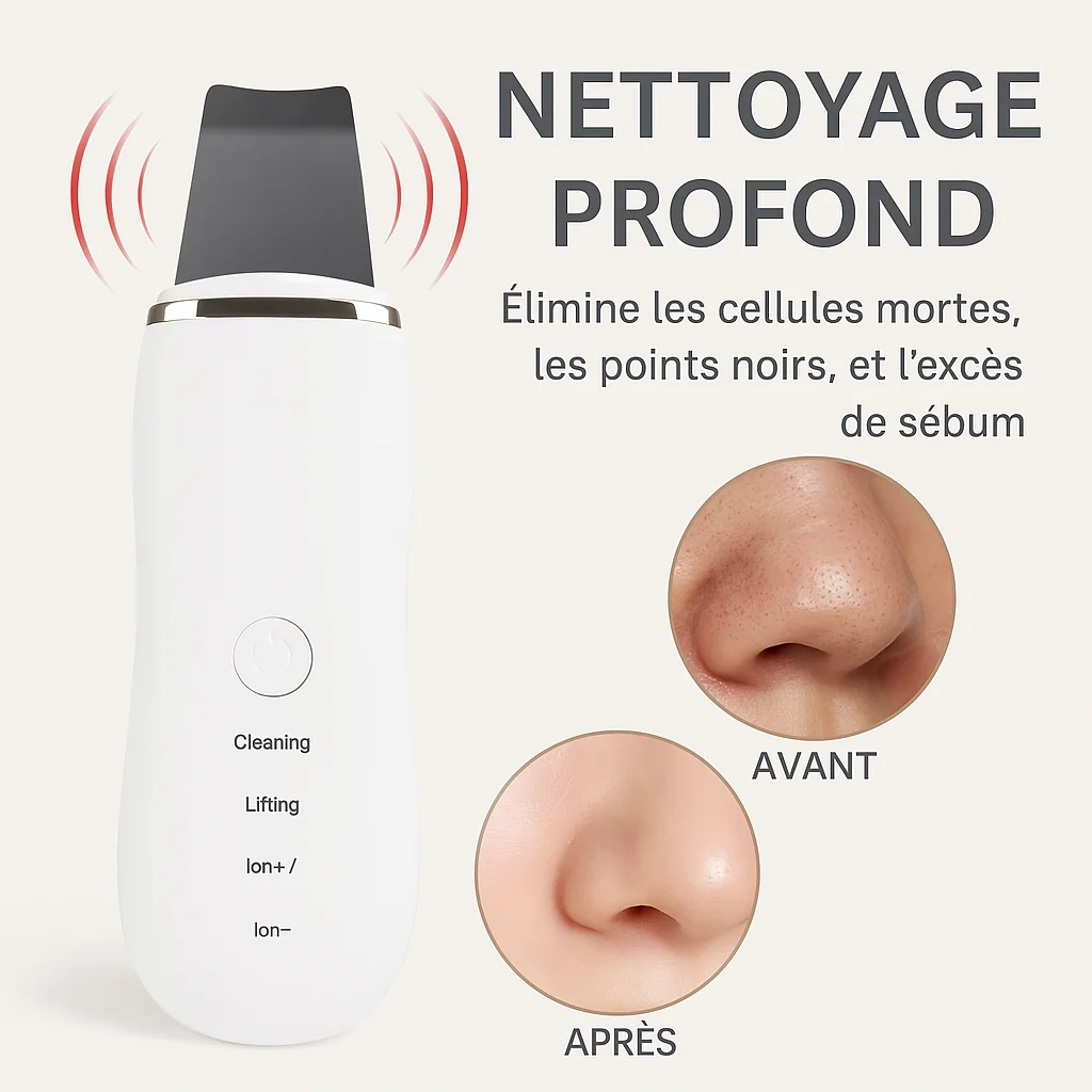 Epurateur de peau à ultrasons